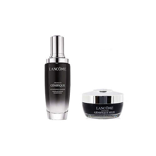 Набор средств для лица LANCOME Набор Genifique: Антивозрастная сыворотка + Крем для глаз