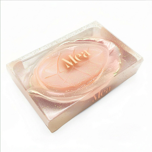 

MEA Кристальное мыло с золотыми лепестками и мыльницей Crystal Soap With Golden Petals, Кристальное мыло с золотыми лепестками и мыльницей Crystal Soap With Golden Petals