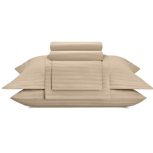 

ARYA HOME COLLECTION Постельное белье Vip из Страйп Сатина 1.5 Сп. 160x220 Бежевый, Постельное белье Vip из Страйп Сатина 1.5 Сп. 160x220 Бежевый