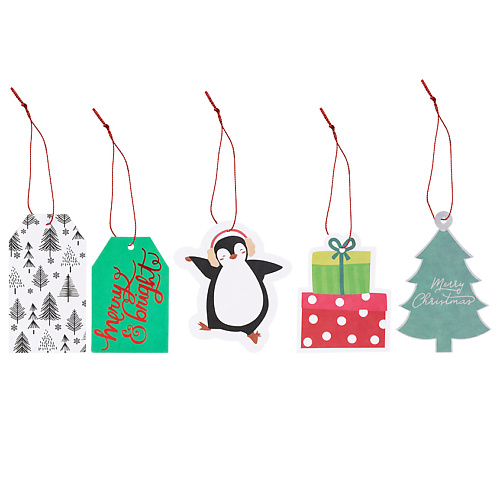 

TWINKLE Набор ярлыков для упаковки "Merry & Bright", Набор ярлыков для упаковки "Merry & Bright"