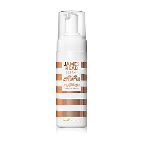 

JAMES READ Self Tan Мусс бронзирующий для новичков темный FOOL PROOF BRONZING MOUSSE - Dark 100, Self Tan Мусс бронзирующий для новичков темный FOOL PROOF BRONZING MOUSSE - Dark