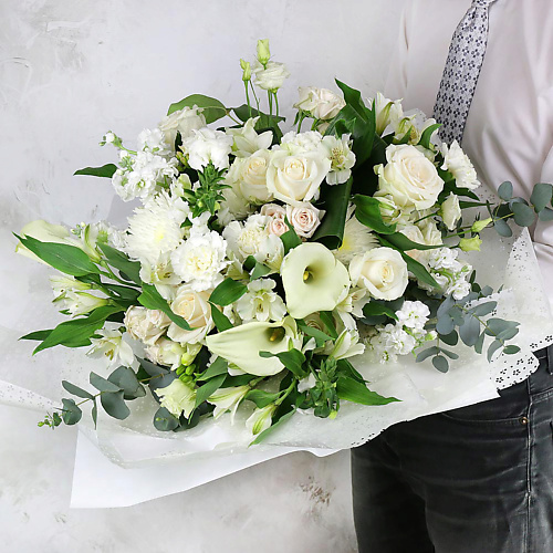 

БУКЕТ МАРКЕТ ДАРИТЕ С УДОВОЛЬСТВИЕМ Букет из альстромерий, фрезий, роз и хризантем, Букет из альстромерий, фрезий, роз и хризантем