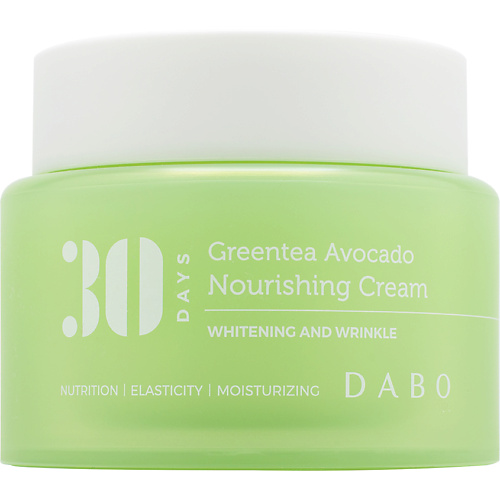 

DABO Питательный крем с экстрактом зеленого чая и авокадо Nourishing Cream 100, Питательный крем с экстрактом зеленого чая и авокадо Nourishing Cream