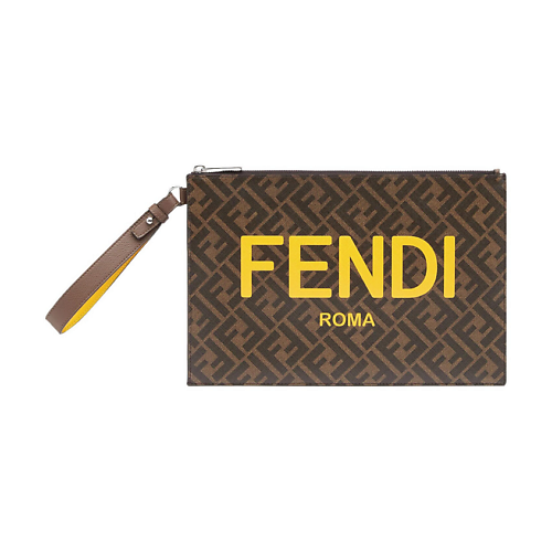 

FENDI Мужской кожаный клатч, Мужской кожаный клатч