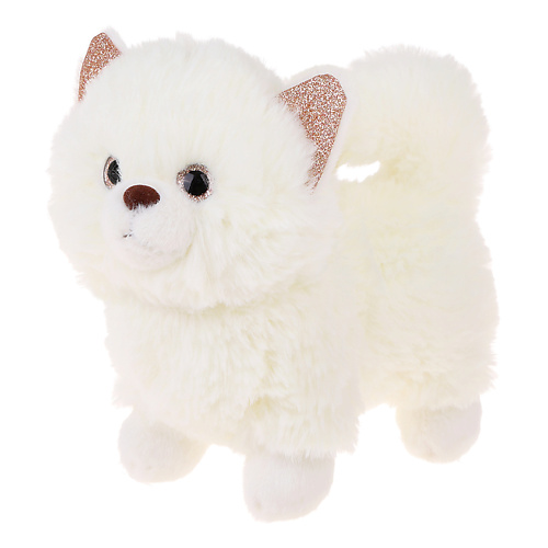 

FLUFFY FAMILY Мягкая игрушка Шпиц белый, Мягкая игрушка Шпиц белый