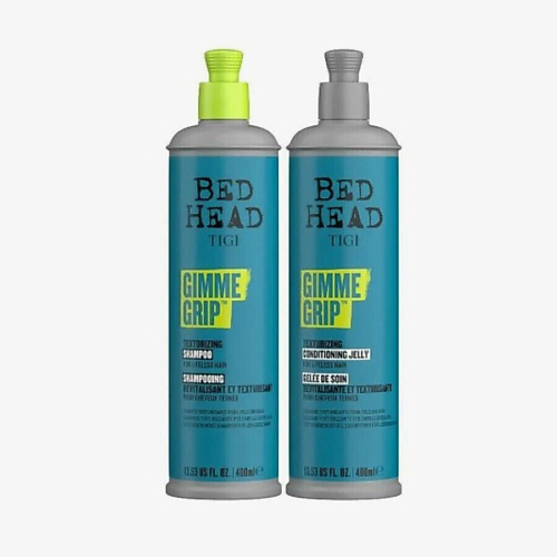 

TIGI Набор для объема и текстуры волос Bed Head Gimmie Grip: Шампунь + Кондиционер, Набор для объема и текстуры волос Bed Head Gimmie Grip: Шампунь + Кондиционер