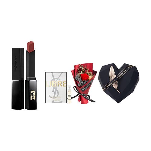 

YVES SAINT LAURENT Набор для макияжа губ Rouge Pur Couture The Slim Matte, Набор для макияжа губ Rouge Pur Couture The Slim Matte