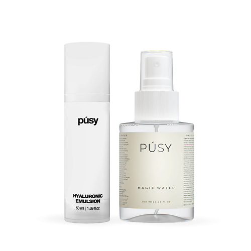 

PUSY Набор уходовой косметики для лица спрей автозагар + эмульсия 100, Набор уходовой косметики для лица спрей автозагар + эмульсия