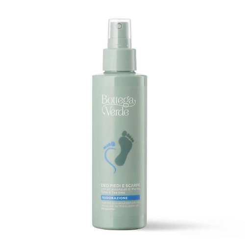 

BOTTEGA VERDE Дезодорант-спрей для ног Deodorant with Mint, Thyme and Tea Tree Essential Oils, Дезодорант-спрей для ног Deodorant with Mint, Thyme and Tea Tree Essential Oils