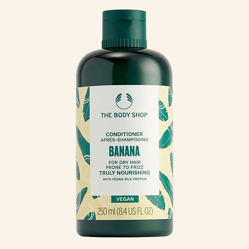 

THE BODY SHOP Питательный кондиционер Banana для сухих и непослушных волос 250, Питательный кондиционер Banana для сухих и непослушных волос