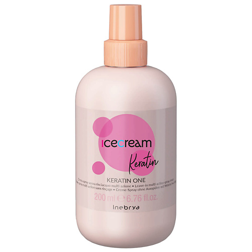 

INEBRYA Кератиновый крем-спрей для волос с керамидами 15 в 1 Keratin 200, Кератиновый крем-спрей для волос с керамидами 15 в 1 Keratin