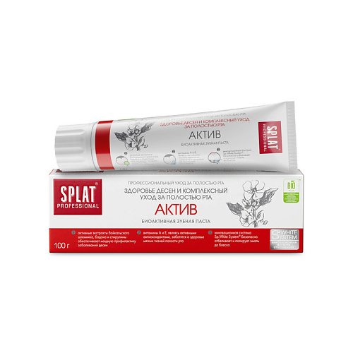 

SPLAT Зубная паста Актив Professional Active 100, Зубная паста Актив Professional Active