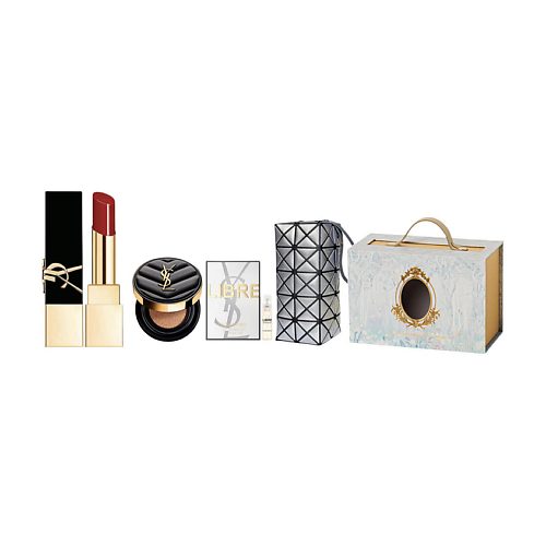 

YVES SAINT LAURENT Помада Rouge Pur Couture + мини-кушон+ пробник YSL Libre, Помада Rouge Pur Couture + мини-кушон+ пробник YSL Libre