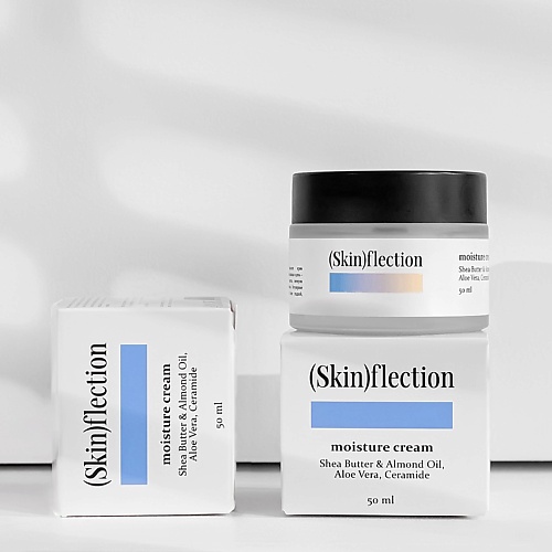 

SKIN FLECTION Крем для лица увлажняющий с гиалуроновой кислотой, церамидами и Витамином С 50, Крем для лица увлажняющий с гиалуроновой кислотой, церамидами и Витамином С