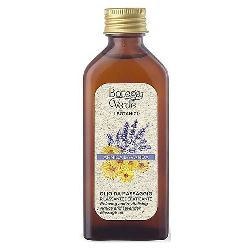 

BOTTEGA VERDE Массажное масло с экстрактом арники и лаванды I Botanici Arnica & Lavender 100, Массажное масло с экстрактом арники и лаванды I Botanici Arnica & Lavender