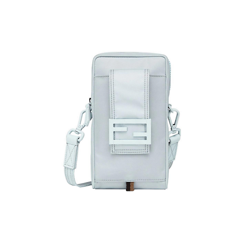 

FENDI Сумка через плечо для телефона Light Blue Nylon, Сумка через плечо для телефона Light Blue Nylon
