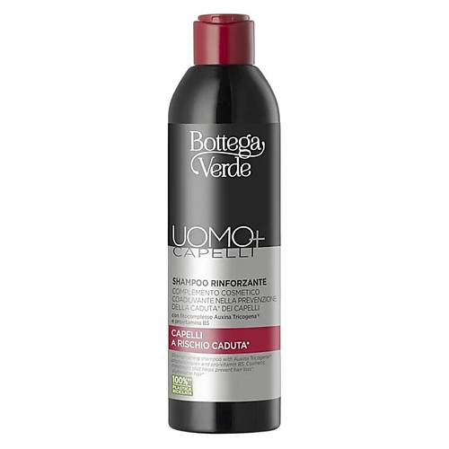 

BOTTEGA VERDE Укрепляющий шампунь Uomo+ Capelli Streghtening Shampoo 250, Укрепляющий шампунь Uomo+ Capelli Streghtening Shampoo