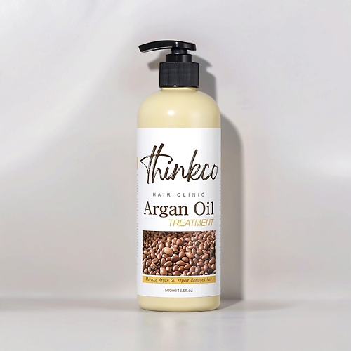 

THINKCO Кондиционер с аргановым маслом восстанавливающий 500, Кондиционер с аргановым маслом восстанавливающий