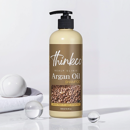 

THINKCO Шампунь с аргановым маслом восстанавливающий 500, Шампунь с аргановым маслом восстанавливающий