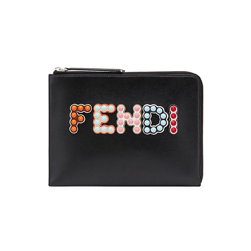 

FENDI Клатч-кошелек унисекс Leather Clutch Unisex, Клатч-кошелек унисекс Leather Clutch Unisex