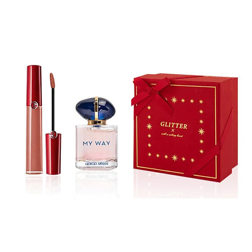 

GIORGIO ARMANI Подарочный набор My Way+жидкая помада для губ, Подарочный набор My Way+жидкая помада для губ