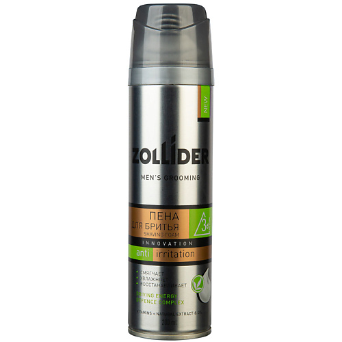 

ZOLLIDER Пена для бритья Anti-Irritation 200, Пена для бритья Anti-Irritation
