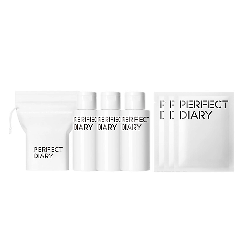 

PERFECT DIARY Набор для очищения лица: влажные салфетки +мицеллярная вода, Набор для очищения лица: влажные салфетки +мицеллярная вода