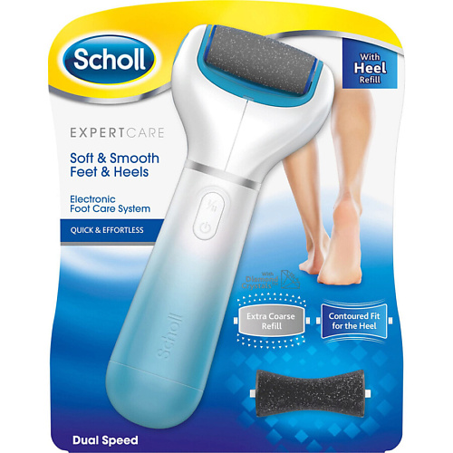 

SCHOLL Электронная пилка для ног Expert care Soft and Smooth, Электронная пилка для ног Expert care Soft and Smooth