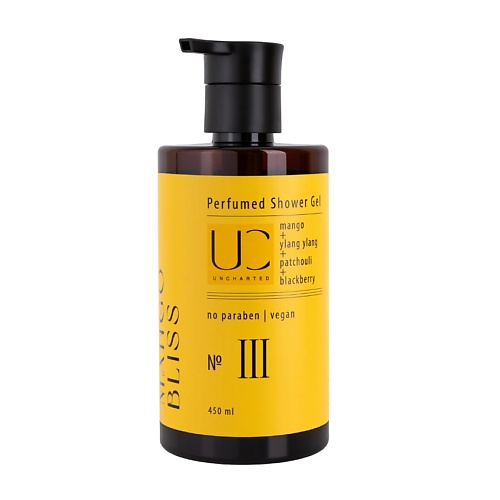 

UNCHARTED Парфюмированный гель для душа MANGO BLISS 450, Парфюмированный гель для душа MANGO BLISS