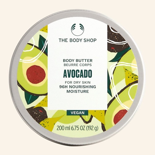 

THE BODY SHOP Питательное масло Avocado для сухой кожи тела 200, Питательное масло Avocado для сухой кожи тела
