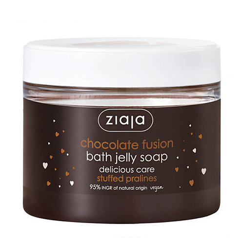 

ZIAJA Мыло-желе для тела Chocolate Fusion 260, Мыло-желе для тела Chocolate Fusion