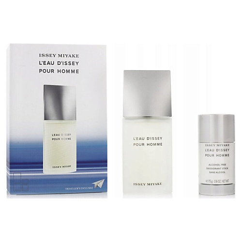 

ISSEY MIYAKE Набор L’Eau d’Issey: туалетная вода + дезодорант-стик, Набор L’Eau d’Issey: туалетная вода + дезодорант-стик
