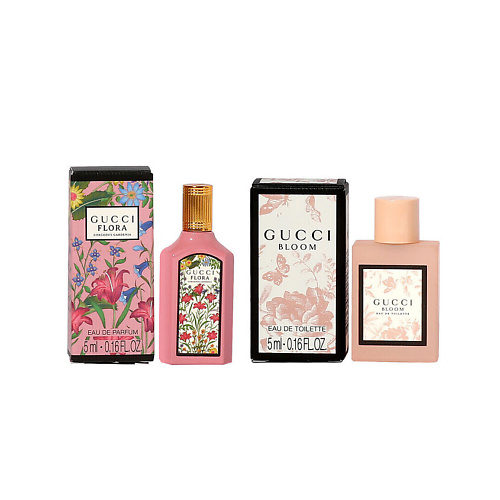 

GUCCI Набор миниатюр Bamboo Eau de Toilette & Flora Gorgeous Gardenia, Набор миниатюр Bamboo Eau de Toilette & Flora Gorgeous Gardenia
