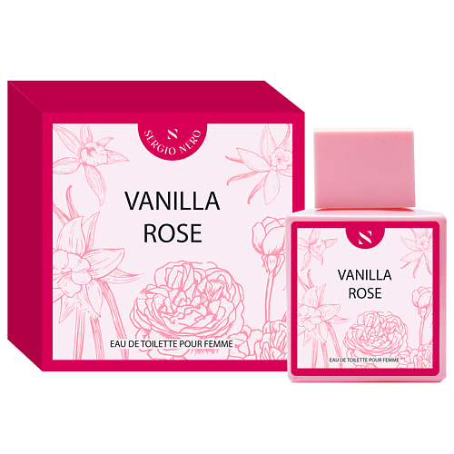 

VANILLA Туалетная вода Rose 50, Туалетная вода Rose