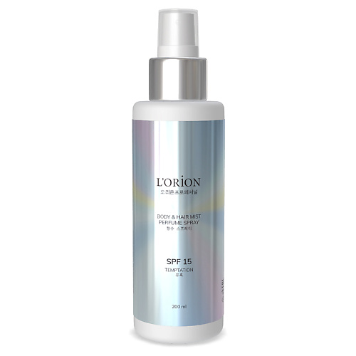 

L'ORION Парфюмированный Мист для тела и волос Temptation 200, Парфюмированный Мист для тела и волос Temptation