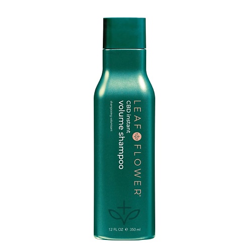 

LEAF & FLOWER Шампунь для волос объемный и уплотняющий мгновенного действия CBD Instant Volume Shampoo 350, Шампунь для волос объемный и уплотняющий мгновенного действия CBD Instant Volume Shampoo