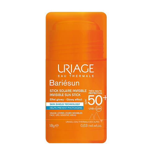 

URIAGE Uriage Барьесан Солнцезащитный невидимый стик SPF50+, Uriage Барьесан Солнцезащитный невидимый стик SPF50+