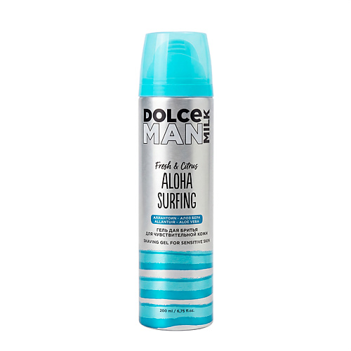 Гель для бритья DOLCE MILK Гель для бритья для чувствительной кожи Алоха Серфинг Man Aloha Surfing Shaving Gel