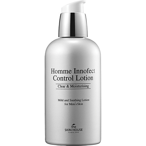 

THE SKIN HOUSE Увлажняющий и матирующий лосьон для мужчин Homme Innofect 130, Увлажняющий и матирующий лосьон для мужчин Homme Innofect
