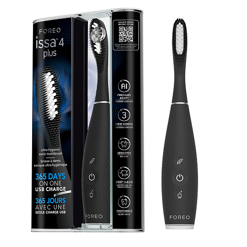 

FOREO Ультрагигиеничная гибридная звуковая зубная щетка issa 4 plus, Ультрагигиеничная гибридная звуковая зубная щетка issa 4 plus