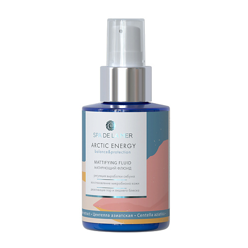 

SPA DE LA MER Флюид-деактиватор жирного блеска Энергия Арктики 100, Флюид-деактиватор жирного блеска Энергия Арктики