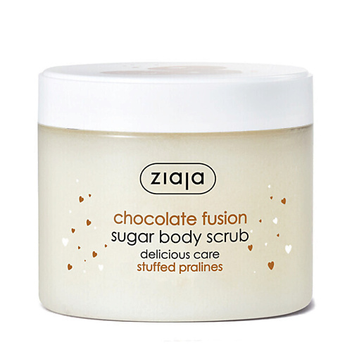 Скраб для тела ZIAJA Сахарный скраб для тела Chocolate Fusion