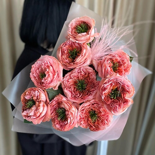 

CHALET GREEN Пионовидная роза Мандарин, Пионовидная роза Мандарин