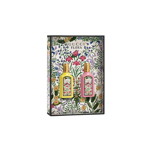 

GUCCI Подарочный набор миниатюр Flora Gorgeous Orchid& Flora Gorgeous Gardenia, Подарочный набор миниатюр Flora Gorgeous Orchid& Flora Gorgeous Gardenia