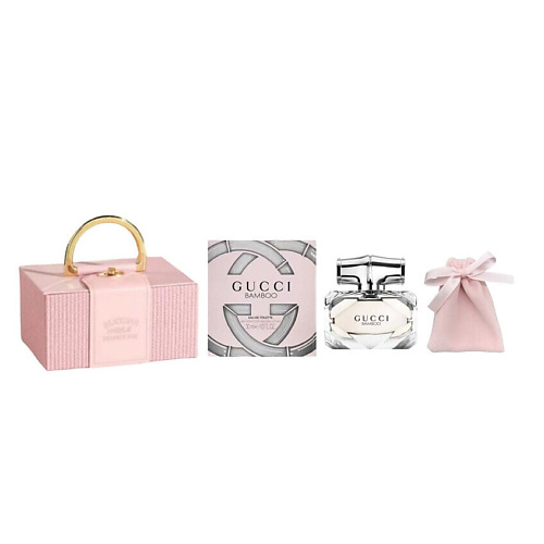 

GUCCI Набор Bamboo Eau de Toilette : Туалетная вода + Подарочная шкатулка + Мешочек, Набор Bamboo Eau de Toilette : Туалетная вода + Подарочная шкатулка + Мешочек