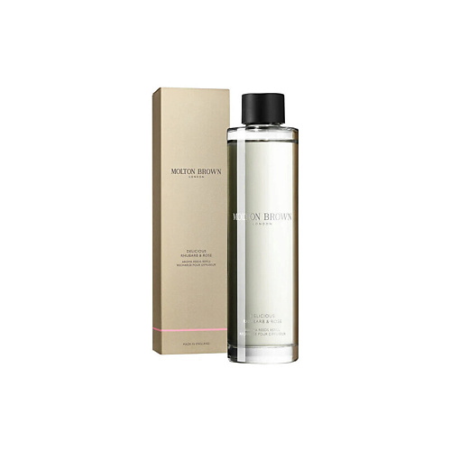 

MOLTON BROWN Сменный ароматизатор для дифузора Delicious Rhubarb & Rose 150, Сменный ароматизатор для дифузора Delicious Rhubarb & Rose