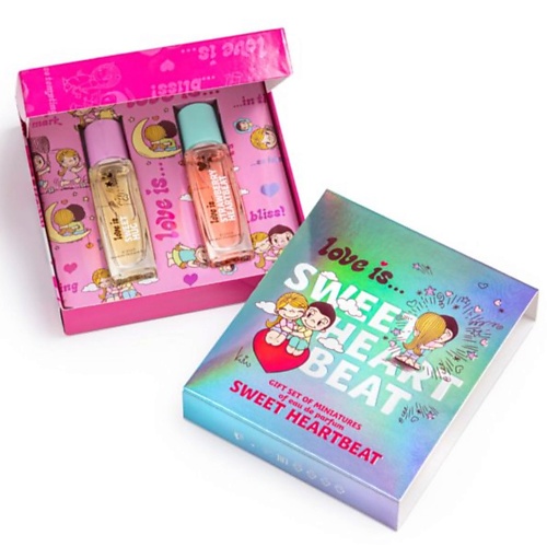 

LOVE IS… Парфюмерный набор женский "Sweet heartbeat", Парфюмерный набор женский "Sweet heartbeat"