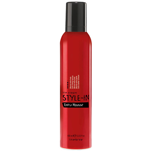 

INEBRYA Мусс для укладки волос сильной фиксации Style-In 400, Мусс для укладки волос сильной фиксации Style-In