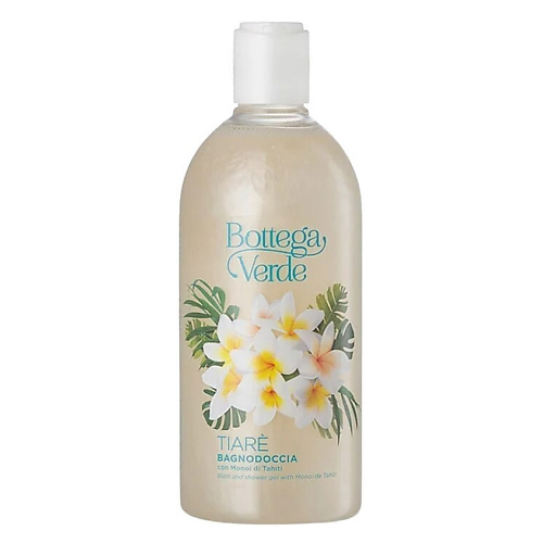 

BOTTEGA VERDE Гель для душа с экстрактом таитянского монои Tiarè 400, Гель для душа с экстрактом таитянского монои Tiarè