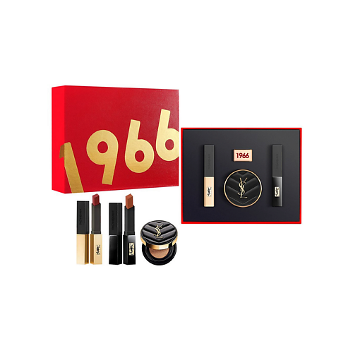 

YVES SAINT LAURENT Подарочный набор “1966” с помадой Rouge Pur Couture The Slim, Подарочный набор “1966” с помадой Rouge Pur Couture The Slim
